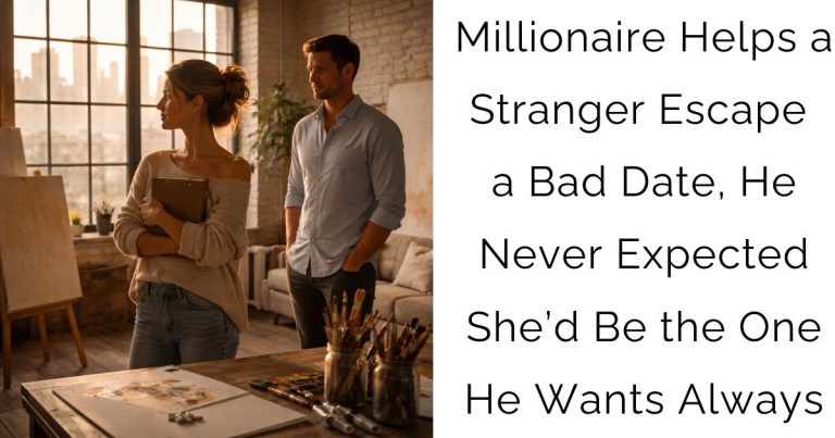 Millionaire Helps a Stranger Escape a Bad Date, He Never Expected She’d Be the One He Wants Always