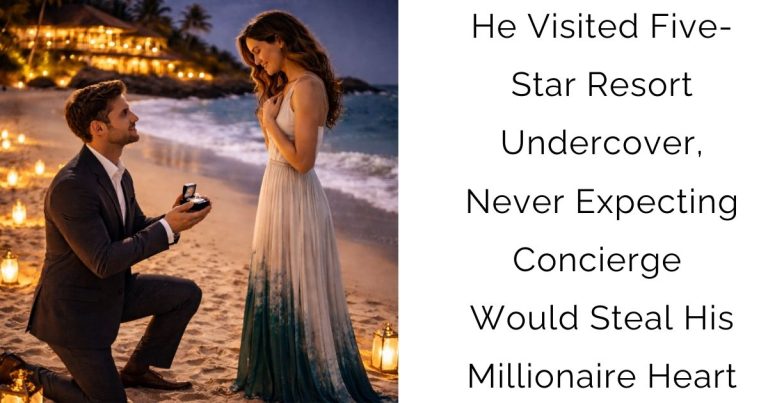 He Visited Five-Star Resort Undercover, Never Expecting Concierge Would Steal His Millionaire Heart