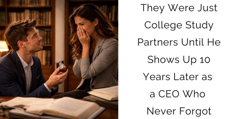 They Were Just College Study Partners Until He Shows Up 10 Years Later as a CEO Who Never Forgot
