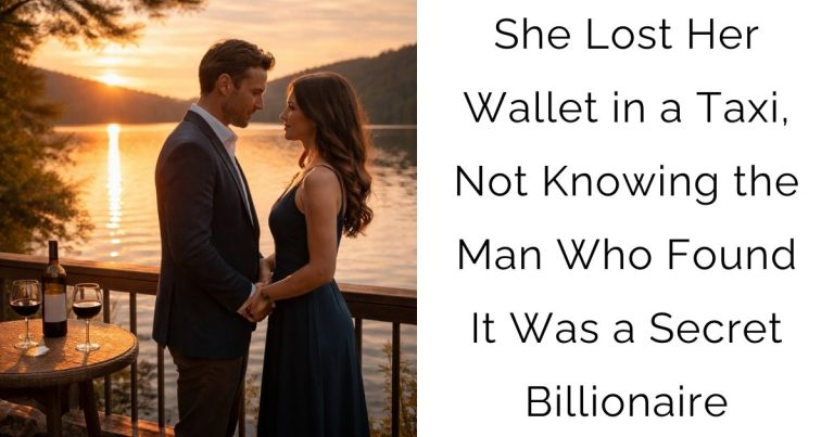 She Lost Her Wallet in a Taxi, Not Knowing the Man Who Found It Was a Secret Billionaire