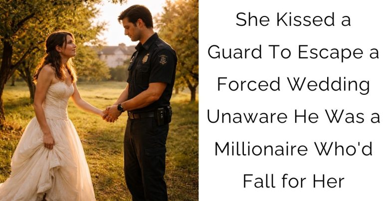 She Kissed a Guard To Escape a Forced Wedding —Unaware He Was a Millionaire Who’d Fall for Her