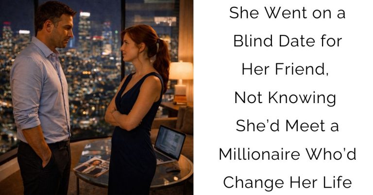 She Went on a Blind Date for Her Friend, Not Knowing She’d Meet a Millionaire Who’d Change Her Life