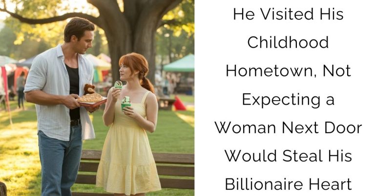 He Visited His Childhood Hometown, Not Expecting a Woman Next Door Would Steal His Billionaire Heart