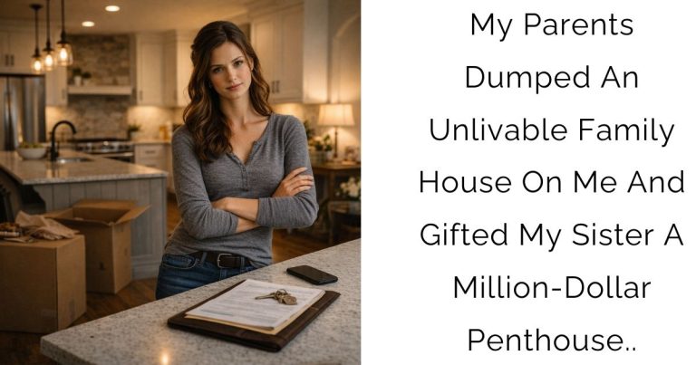 My Parents Dumped An Unlivable Family House On Me And Gifted My Sister A Million-Dollar Penthouse..