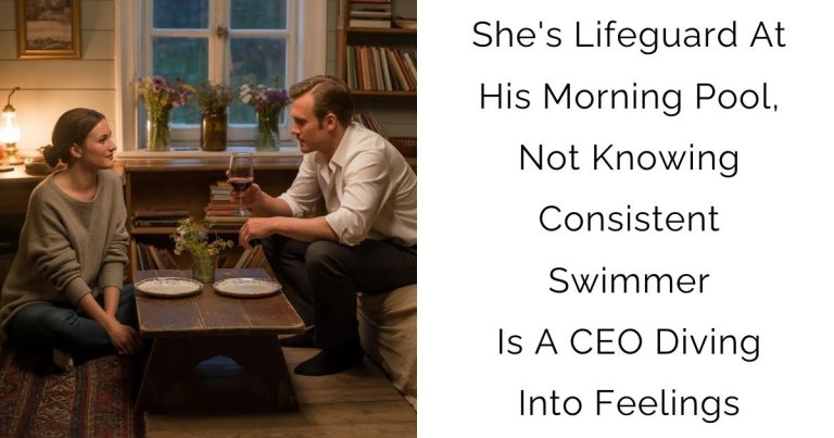 She’s Lifeguard At His Morning Pool, Not Knowing Consistent Swimmer Is A CEO Diving Into Feelings
