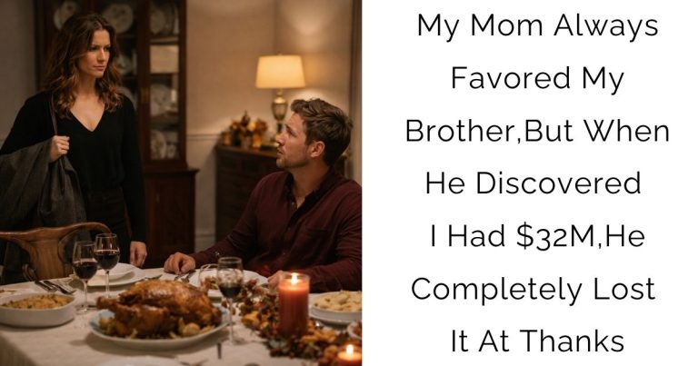 My Mom Always Favored My Brother,But When He Discovered I Had $32M,He Completely Lost It At Thanks