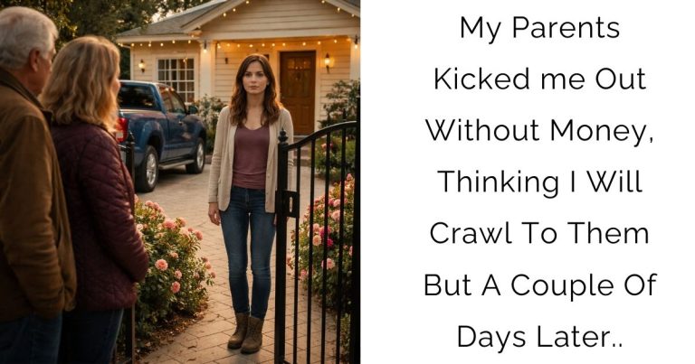 My Parents Kicked me Out Without Money, Thinking I Will Crawl To Them But A Couple Of Days Later..