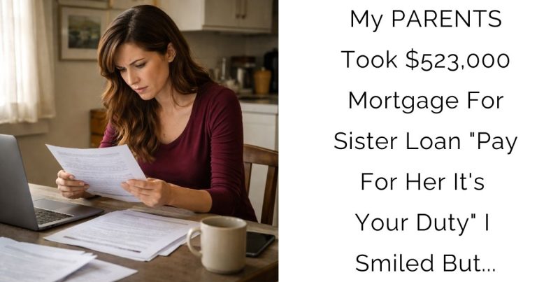 My Parents Took $523,000 Mortgage For Sister Loan “Pay For Her It’s Your Duty” I Smiled But…