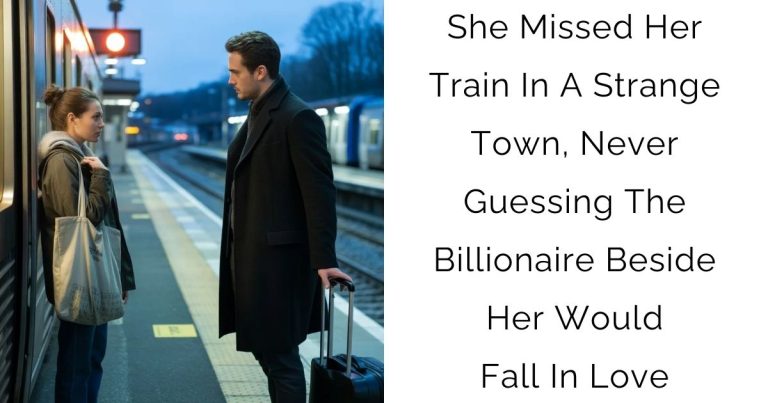 She Missed Her Train In A Strange Town, Never Guessing The Billionaire Beside Her Would Fall In Love