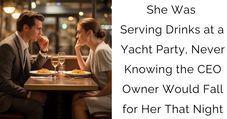 She Was Serving Drinks at a Yacht Party, Never Knowing the CEO Owner Would Fall for Her That Night