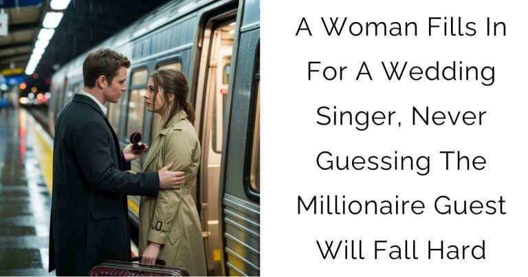 A Woman Fills In For A Wedding Singer, Never Guessing The Millionaire Guest Will Fall Hard