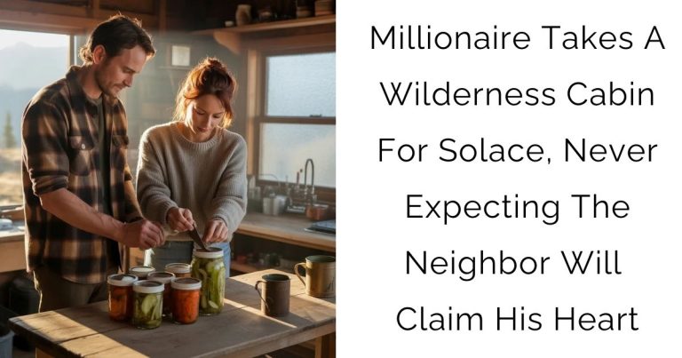 Millionaire Takes A Wilderness Cabin For Solace, Never Expecting The Neighbor Will Claim His Heart