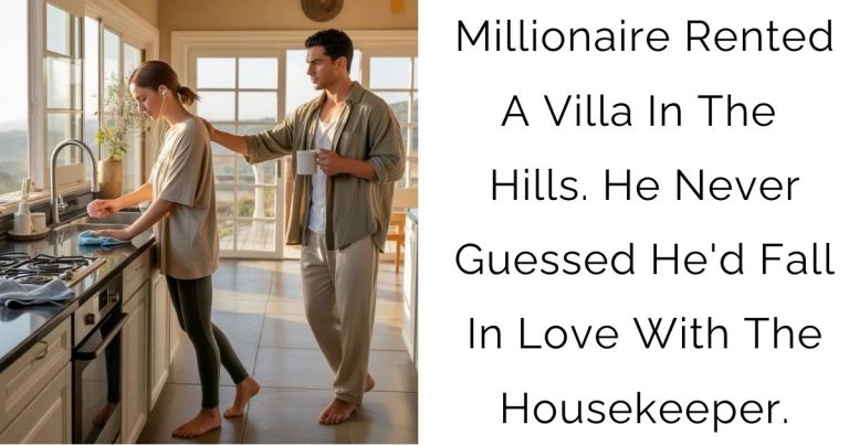 Millionaire Rented A Villa In The Hills. He Never Guessed He’d Fall In Love With The Housekeeper.