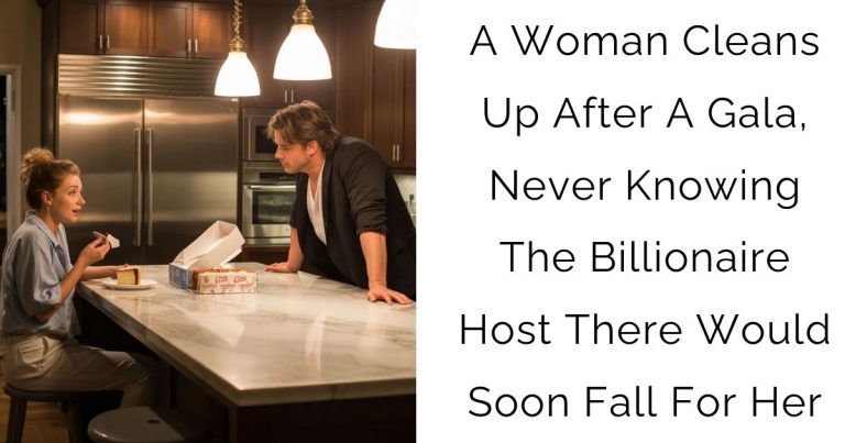 A Woman Cleans Up After A Gala, Never Knowing The Billionaire Host There Would Soon Fall For Her