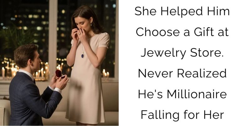 She Helped Him Choose a Gift at Jewelry Store. Never Realized He’s Millionaire Falling for Her