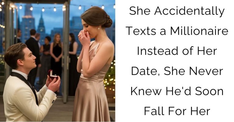 She Accidentally Texts a Millionaire Instead of Her Date, She Never Knew He’d Soon Fall For Her