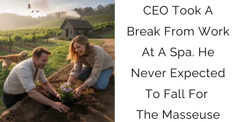 CEO Took A Break From Work At A Spa. He Never Expected To Fall For The Masseuse