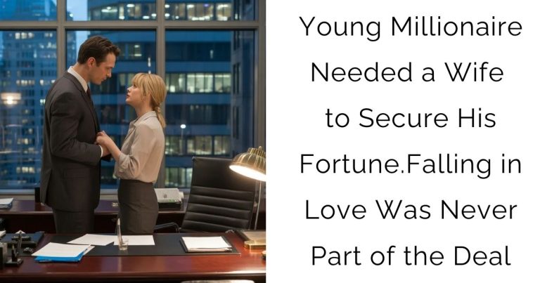 Young Millionaire Needed a Wife to Secure His Fortune. Falling in Love Was Never Part of the Deal