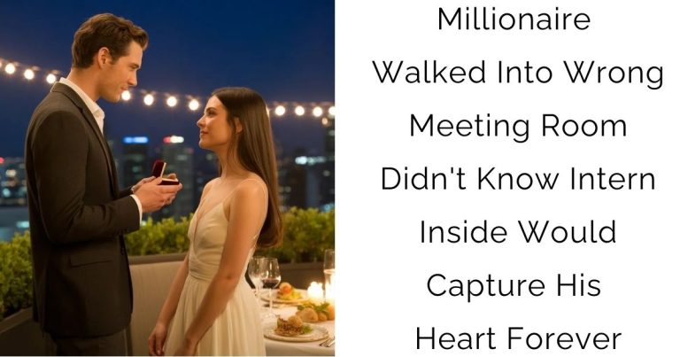 Millionaire Walked Into Wrong Meeting Room—Didn’t Know Intern Inside Would Capture His Heart Forever