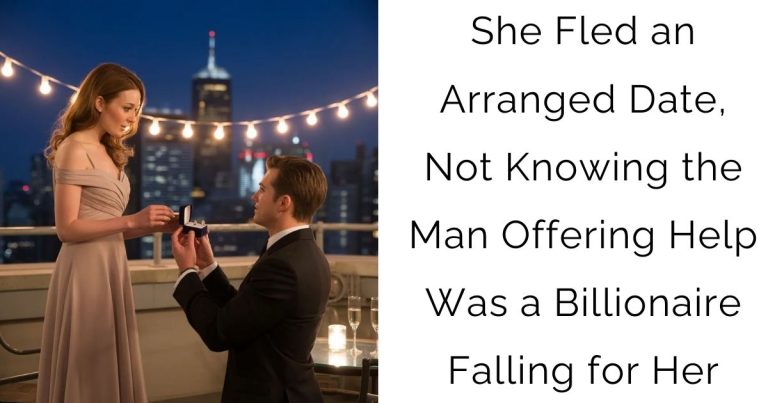 She Fled an Arranged Date, Not Knowing the Man Offering Help Was a Billionaire Falling for Her