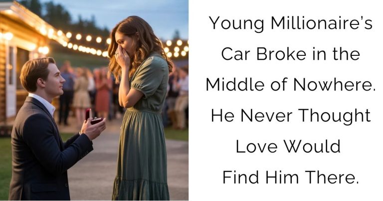 Young Millionaire’s Car Broke in the Middle of Nowhere. He Never Thought Love Would Find Him There.