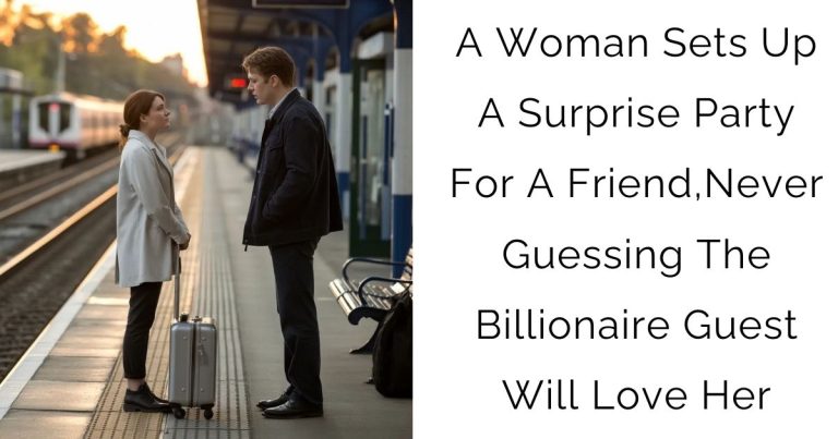 A Woman Sets Up A Surprise Party For A Friend, Never Guessing The Billionaire Guest Will Love Her