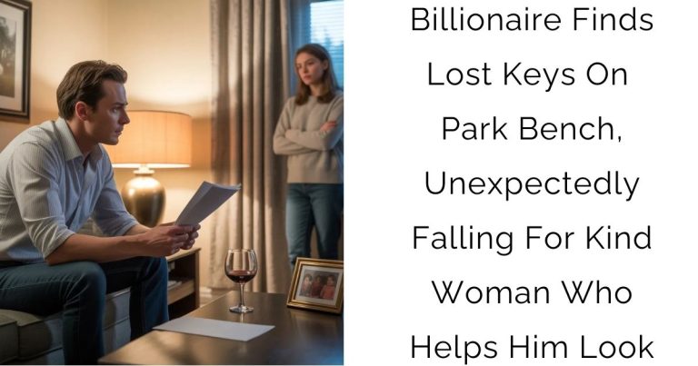 Billionaire Finds Lost Keys On Park Bench, Unexpectedly Falling For Kind Woman Who Helps Him Look