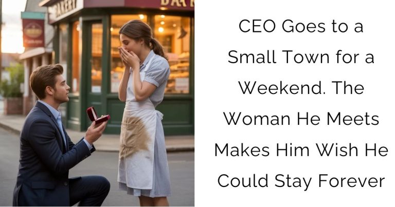 CEO Goes to a Small Town for a Weekend. The Woman He Meets Makes Him Wish He Could Stay Forever