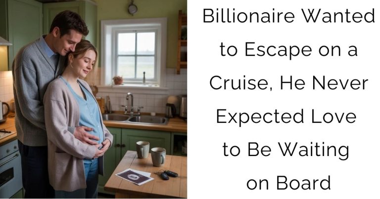 Billionaire Wanted to Escape on a Cruise, He Never Expected Love to Be Waiting on Board