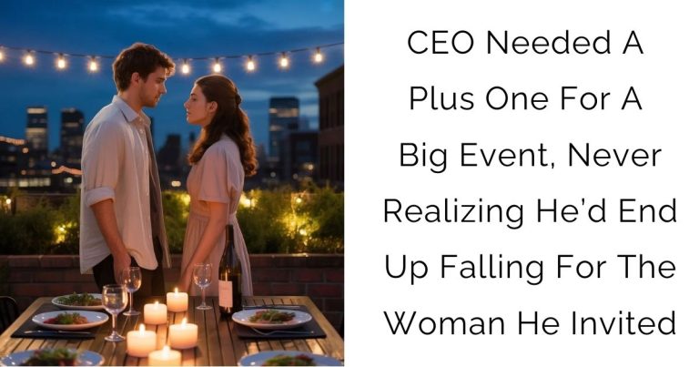 CEO Needed A Plus-One For A Big Event, Never Realizing He’d End Up Falling For The Woman He Invited