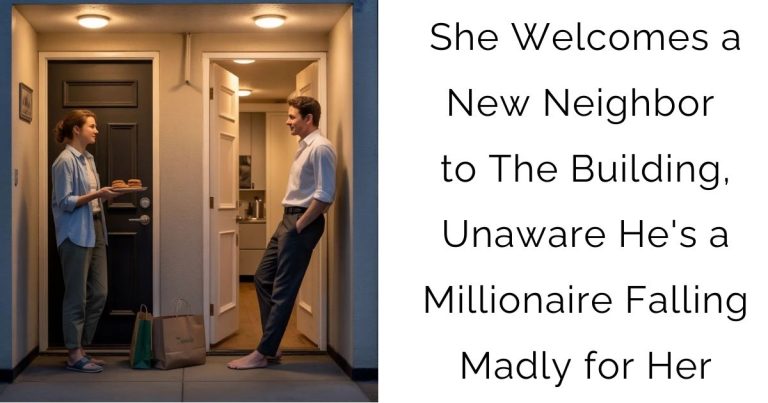 She Welcomes a New Neighbor to The Building, Unaware He’s a Millionaire Falling Madly for Her