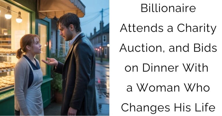 Billionaire Attends a Charity Auction, and Bids on Dinner With a Woman Who Changes His Life