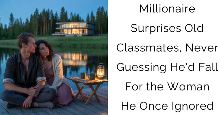 Millionaire Surprises Old Classmates, Never Guessing He’d Fall For the Woman He Once Ignored
