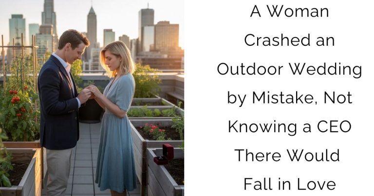 A Woman Crashed an Outdoor Wedding by Mistake, Not Knowing a CEO There Would Fall in Love