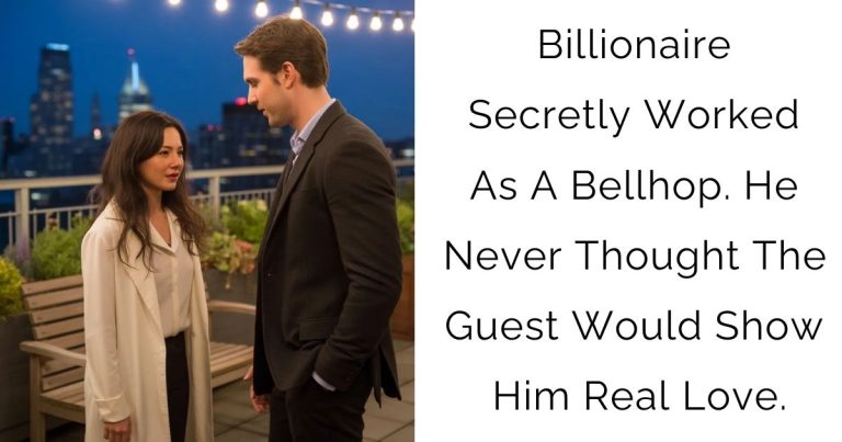 Billionaire Secretly Worked As A Bellhop. He Never Thought The Guest Would Show Him Real Love.
