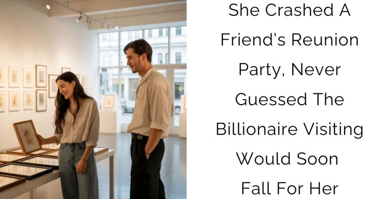 She Crashed A Friend’s Reunion Party, Never Guessed The Billionaire Visiting Would Soon Fall For Her