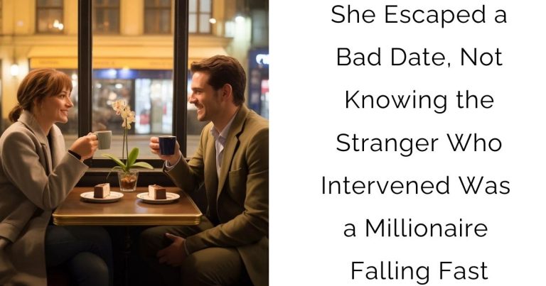 She Escaped a Bad Date, Not Knowing the Stranger Who Intervened Was a Millionaire Falling Fast