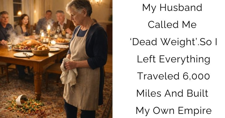 My Husband Called Me ‘Dead Weight’.So I Left Everything Traveled 6,000 Miles And Built My Own Empire