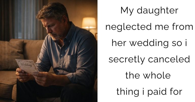 My daughter neglected me from her wedding so i secretly canceled the whole thing i paid for