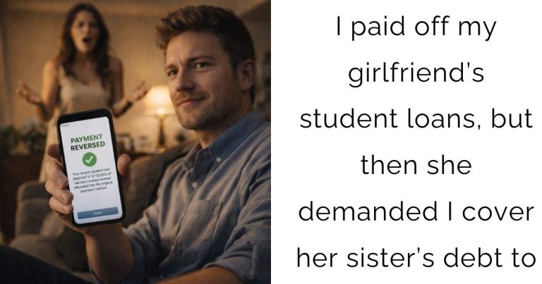 I paid off my girlfriend’s student loans, but then she demanded I cover her sister’s debt to