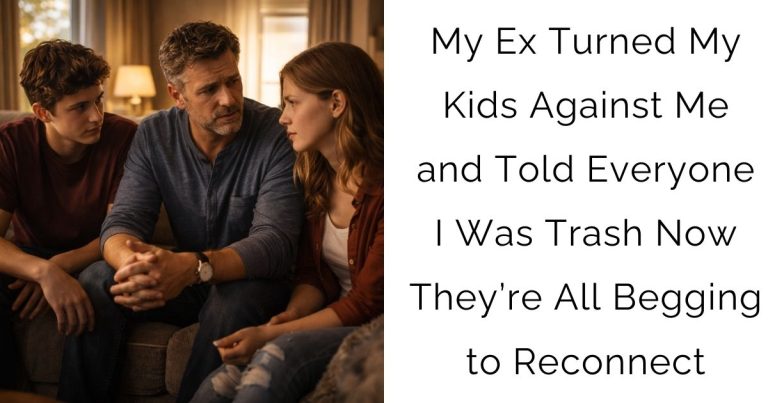 My Ex Turned My Kids Against Me and Told Everyone I Was Trash Now They’re All Begging to Reconnect