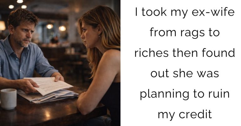 I took my ex-wife from rags to riches—then found out she was planning to ruin my credit