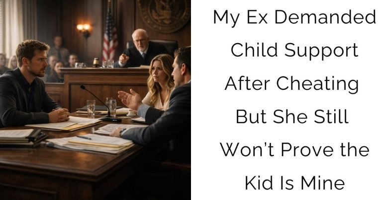 My Ex Demanded Child Support After Cheating—But She Still Won’t Prove the Kid Is Mine