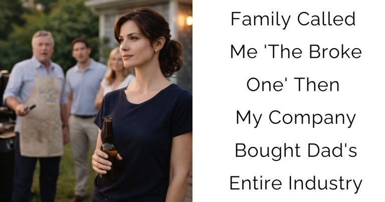 Family Called Me ‘The Broke One’—Then My Company Bought Dad’s Entire Industry