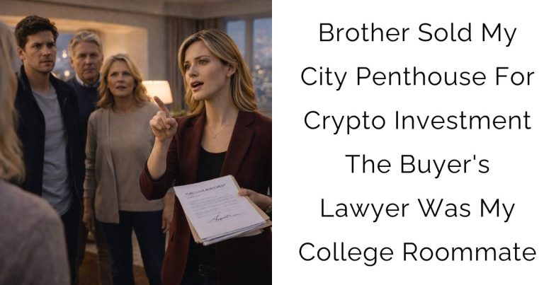 Brother Sold My City Penthouse For Crypto Investment — The Buyer’s Lawyer Was My College Roommate