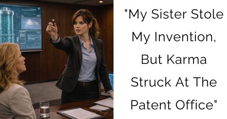 “My Sister Stole My Invention, But Karma Struck At The Patent Office”