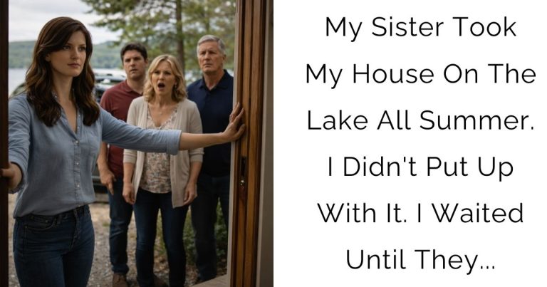 My Sister Took My House On The Lake All Summer. I Didn’t Put Up With It. I Waited Until They…