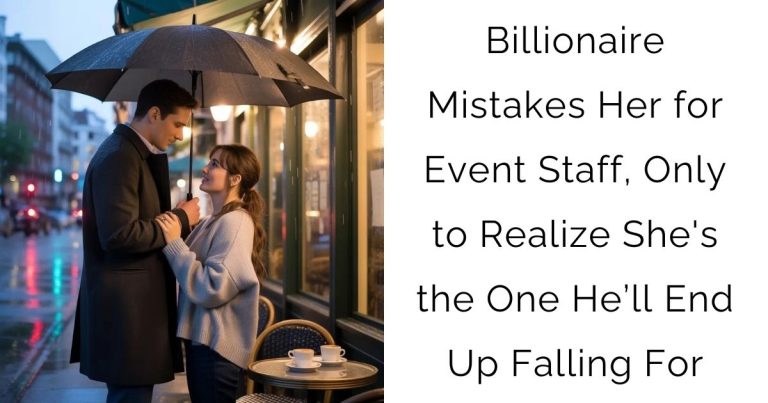Billionaire Mistakes Her for Event Staff, Only to Realize She’s the One He’ll End Up Falling For