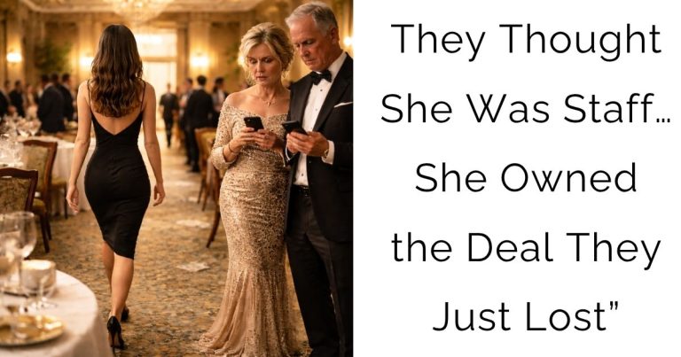 They Thought She Was Staff… She Owned the Deal They Just Lost”