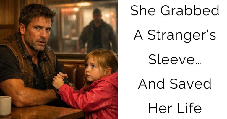 She Grabbed A Stranger’s Sleeve… And Saved Her Life